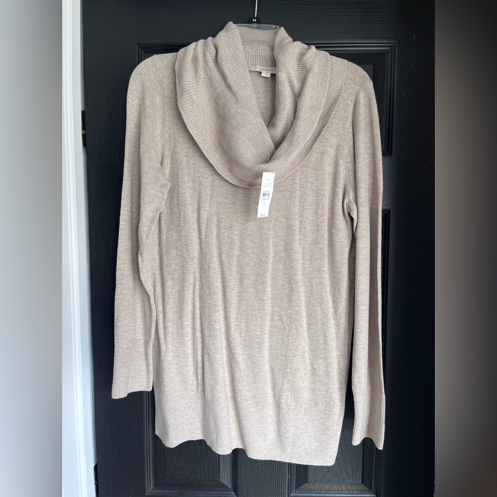 Loft cowl neck sweater